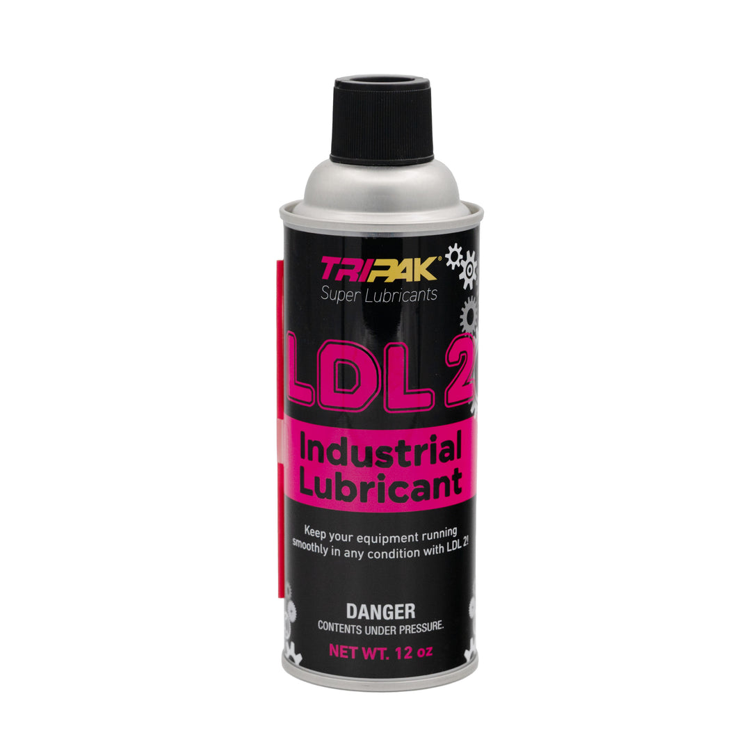Tripak LDL 2 Industrial Lubricant can on a white background