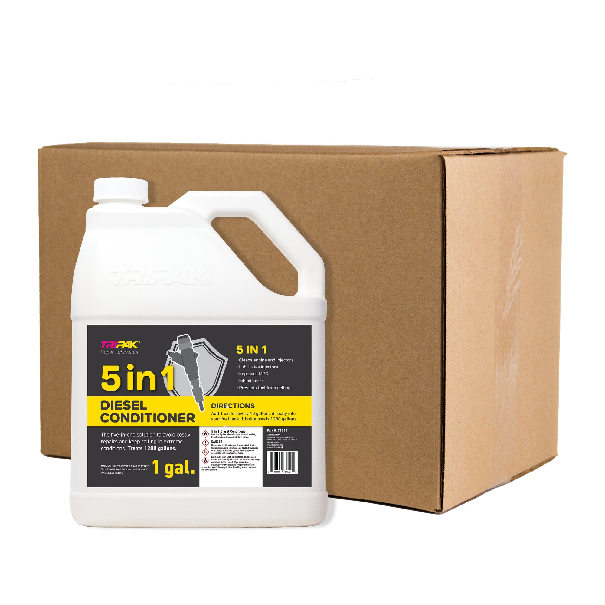 5 in 1 Diesel Conditioner 1 gallon Case of 4