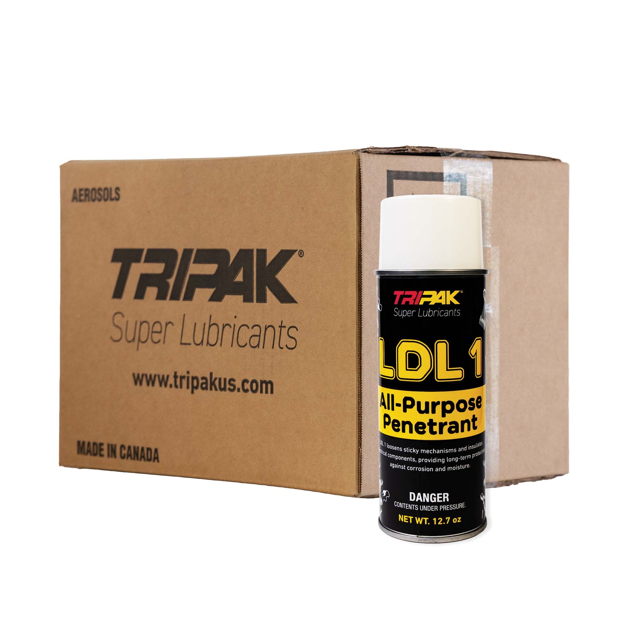 Tripak LDL 1 All-Purpose Penetrant Case of 12